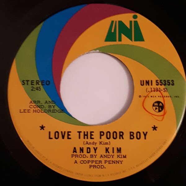 ・アーティスト Andy Kim ・タイトル Love The Poor Boy ・レーベル・型番 ・フォーマット 7インチレコード ・コンディション(盤) 良い (VG+) ・コンディション(ジャケット) プレインカバー（元ジャケット／カバー無し） ・コンディション(帯) オビなし ・特記事項 サンプル画像です。実際の商品の画像ではありません 商品写真はバーコード/カタログ番号に対応したサンプル画像ですので、お送りする商品の画像ではありません。帯やライナーなどの付属品は、特記事項に記載されている場合のみ含まれます。プロモやカラーレコードなどの仕様についても、該当する場合のみ特記事項に記載しています。 【ご購入前に必ずご確認ください】 ・本店サイト(www.recordcity.jp)とは価格、送料が違います ・本店サイト、その他支店のオーダーとは同梱発送できません ・注文確定後に別の注文を頂いた場合、注文同士の同梱は致しかねます。 ・別倉庫から発送しているため、店頭受け渡しは対応しておりません ・一部商品は他の通販サイトでも販売しているため、ご注文のタイミングによっては商品のご用意ができない場合がございます。 ・土日祝日はお休みです 金曜・祝前日9時以降のご連絡またはご入金は、返答または発送が週明け・祝日明けに順次対応となります。 ・ご購入後のキャンセル不可 ご購入後のキャンセルはいかなる理由においてもお受けできません。ご了承の上、ご購入くださいませ。 ・日本郵便(ゆうパック/ゆうメール)によるお届けになります。 ・中古品であることをご理解ください 当ストアでは中古商品を主に販売しております。中古品であることをご理解の上ご購入ください。また、一部商品はRecordCityオンラインストアで試聴可能です。 ・返品について お客様のご都合による返品は一切承っておりません。 表記の内容と実際の商品に相違がある場合、また針飛び等で返品・返金をご希望される場合は、商品の到着後1週間以内にご連絡ください。商品の返送をこちらで確認後、キャンセル・返金を行います。 コンディションVG以下の商品は返品できません。プレイに影響のない表面のこすれ傷、プレス起因のノイズ盤は返品の対象外です。 【コンディション表記】 ・ほぼ新品(M-)(Like New) 完全な新品。未使用。当店ではほぼ使用しません ・非常に良い(EX)(Excellent) 中古盤として美品な状態。わずかな経年を感じるものの傷みを感じさせない、当店基準で最高の状態 ・良い(VG+)(Very Good Plus) 丁寧に扱われた中古品で、軽い使用感がみられる。 ・可(VG)(Acceptable) 使い込まれた中古品で、「良い」よりもさらに使用感がみられる。 ・悪い(VG-)(Bad) 状態が悪いアイテム。使用の保障はなく、再生不可、針飛び、目立つノイズがあるかもしれない。状態によるクレーム不可。返品不可。 ・非常に悪い(G)(Very Bad) 「悪い」よりさらに状態が悪いアイテム。使用の保障はなく、再生不可、針飛び、目立つノイズがあるかもしれない。状態によるクレーム不可。返品不可。 ・ジャンク(Fair)(Junk/Fair) 割れている、反っている、水ダメージがある、カビ、ジャケットが分離している、ひどい書き込み、ひどい擦れなど最低の状態。使用の保障はなく、再生不可、針飛び、目立つノイズがあるかもしれない。状態によるクレーム不可。返品不可。 ・ジャンク(Poor)(Junk/Poor) 割れている、反っている、水ダメージがある、カビ、ジャケットが分離している、ひどい書き込み、ひどい擦れなど最低の状態。使用の保障はなく、再生不可、針飛び、目立つノイズがあるかもしれない。状態によるクレーム不可。返品不可。