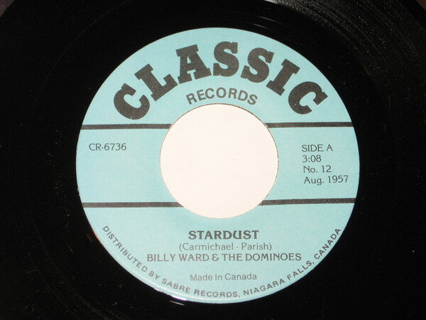 加7” Billy Ward &amp; His Dominoes Stardust / Deep Purple CR6736 Classic Records /00080
