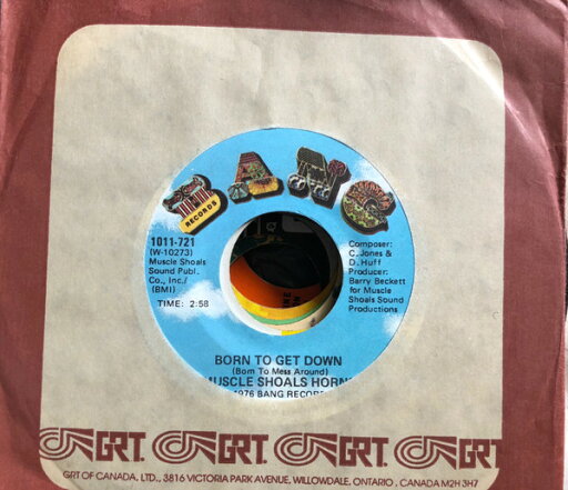 【中古】加7” Muscle Shoals Horns Born To Get Down (Born To Mess Around) 1011721 Bang Records /00080 【中古】加7” Muscle Shoals Horns Born To Get Down (Born To Mess Around) 1011721 Bang Records /00080