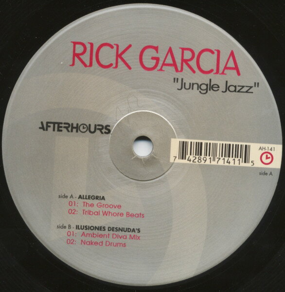 【中古】米12” Rick Garcia Jungle Jazz AH141 Afterhours /00250