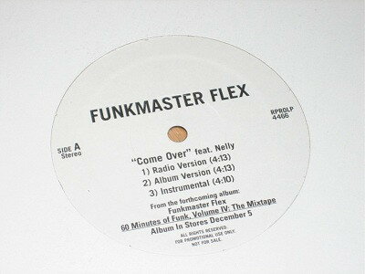 米12” Funkmaster Flex Come Over RPROLP4466PROMO Loud Records プロモ /00250