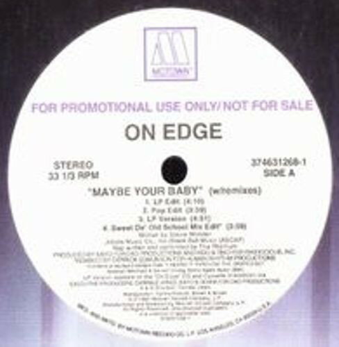 【中古】米12” On Edge Maybe Your Baby (W/Remixes) 374631268 Motown /00250