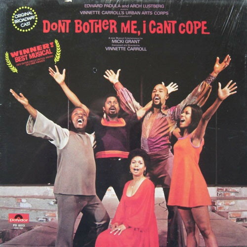 【中古】米LP Various Dont Bother Me, I Cant Cope (Original Broadway Cast PD6013PROMO Polydor /00260