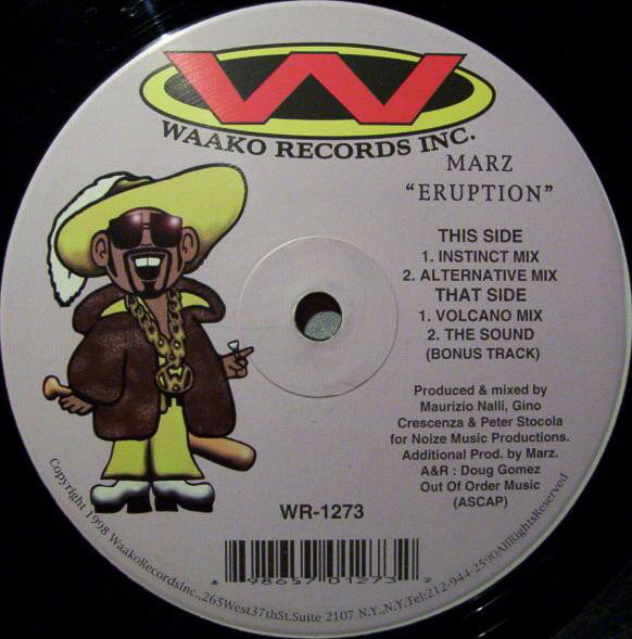 【中古】米12” Marz Eruption WR1273 Waako Records /00250