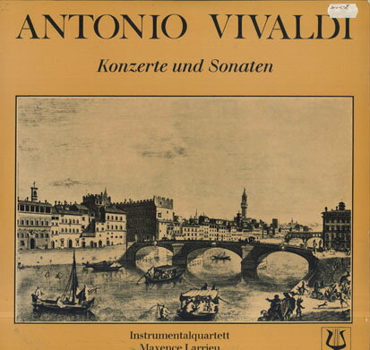 【中古】独LP Maxence Larrieu Vivaldi: concertos and sonatas 75907 CHRISTOPHORUS /00260