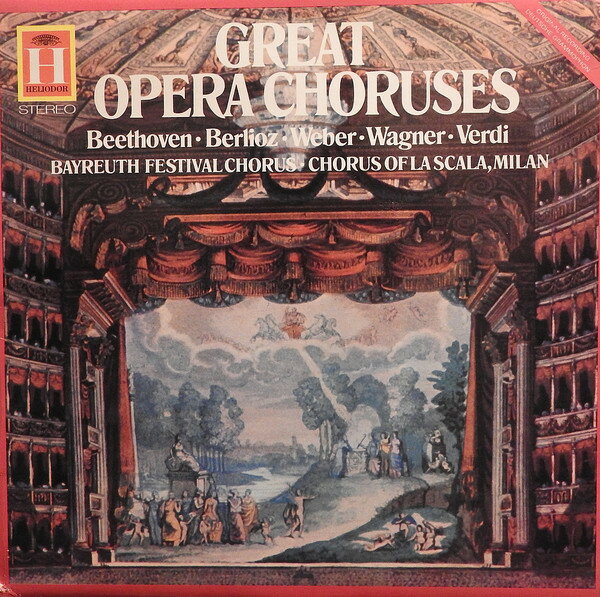 【中古】英LP Various Great Opera Choruses 2548212 Heliodor Bibliothek 未開封 /00260
