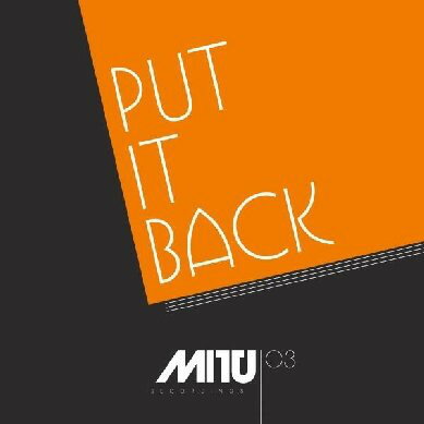 ����š���12�� Felix Neumann Put It Back MITU0036 Mitu Recordings /00250