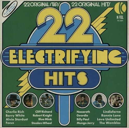 【中古】英LP Various 22 Electrifying Hits TE301 K-Tel /00260