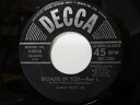 【中古】加7” Sammy Davis Jr. Because Of You 929200 Decca /00080