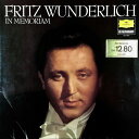 【中古】独LP Fritz Wunderlich In Memoriam 2535801 Deutsche Grammophon /00260