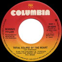 【中古】加7” Bonnie Tyler Total Eclipse Of The Heart / Getting So Excited CA8544 Colu...