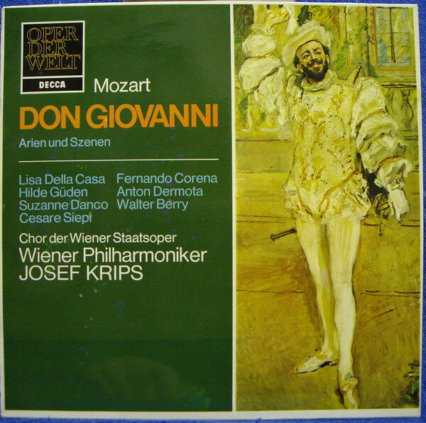 【中古】独LP Mozart, Lisa Della Casa Fern Don Giovanni (Arien Und Szenen) SMD1139 Decca /00260