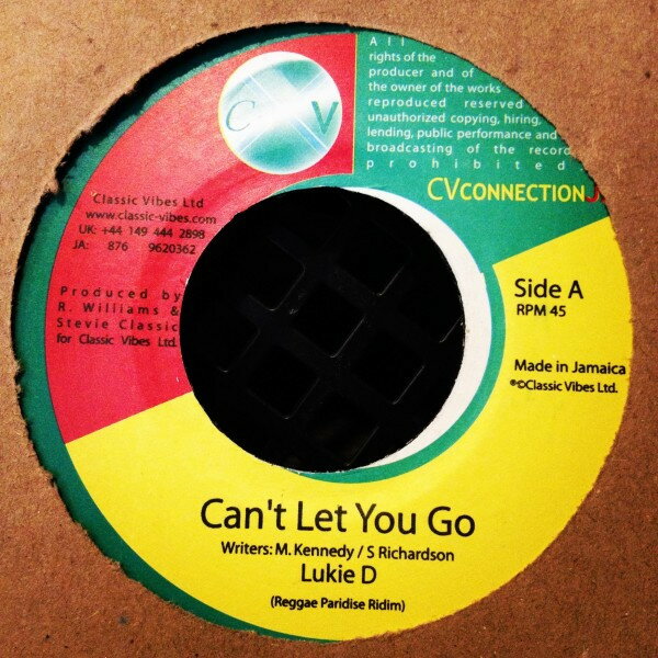 ����šۥ���ޥ���7�� Lukie D Cant Let You Go NONE /00080