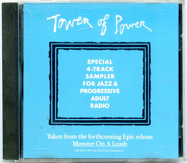 CD Tower Of Power Special 4 Track Sampler For Jazz &amp; Progressive Adul ESK4025 Epic プロモ /00110