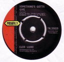 【中古】英7” Cleo Laine Somethings Gotta Give 7N35020 Piccadilly /00080