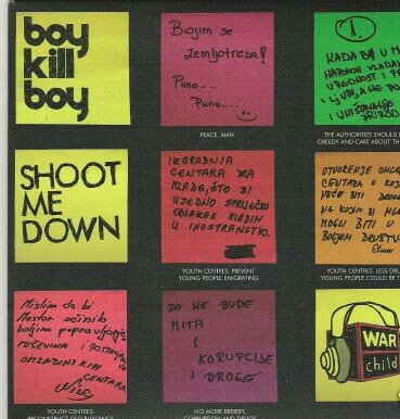 Artist Name: W - 【中古】英7” Boy Kill Boy Shoot Me Down 1709313 Vertigo /00080