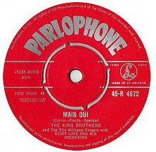 【中古】英7” King Brothers Mais Oui 45R4672 Parlophone /00080 【中古】英7” King Brothers Mais Oui 45R4672 Parlophone /00080
