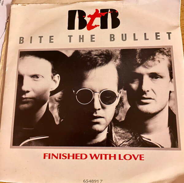 【中古】英7” Bite The Bullet Finished With Love 6548917 Jet Records /00080
