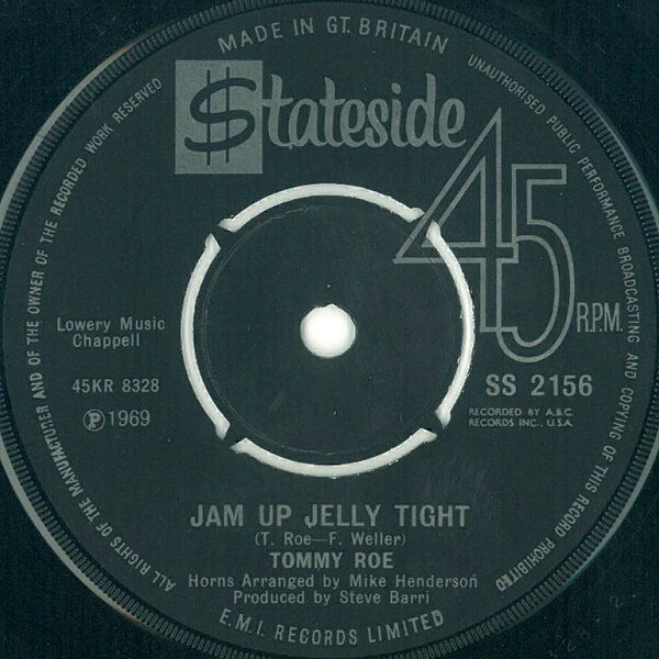7” Tommy Roe Jam Up Jelly Tight SS2156 STATESIDE /00080