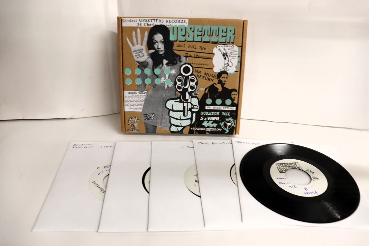 【中古】7” Lee Perry Scratch Box Mr. Music Return PSB02 Pressure Sounds UK UK Vinyl ...