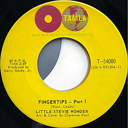 【中古】英7” Stevie Wonder Fingertips T54080 Tamla /00080 【中古】英7” Stevie Wonder Fingertips T54080 Tamla /00080