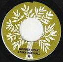 【中古】7” Larry Marshall Wooden Heart NONE Olive Blossom Records Jamaica Vinyl /000...
