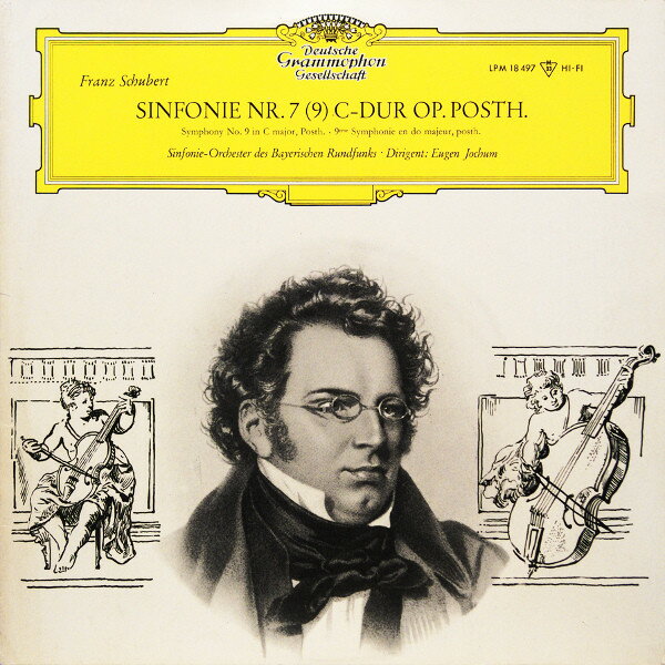 【中古】独LP Franz Schubert, Symphonie-Orch Sinfonie Nr. 7 (9) C-dur Op. Posth. LPM18497 Deutsche Grammophon /00260