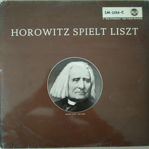 独LP Vladimir Horowitz Horowitz spielt Liszt LM2584C RCA /00260