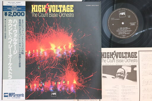 【中古】LP Count Basie High Voltage UPS2128P MPS /00260 【中古】LP Count Basie High Voltage UPS2128P MPS /00260
