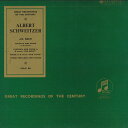 【中古】LP Albert SCHWEITZER J.s.bach:toccata And Fugue In D Minor COCL89 COLUMBIA /...