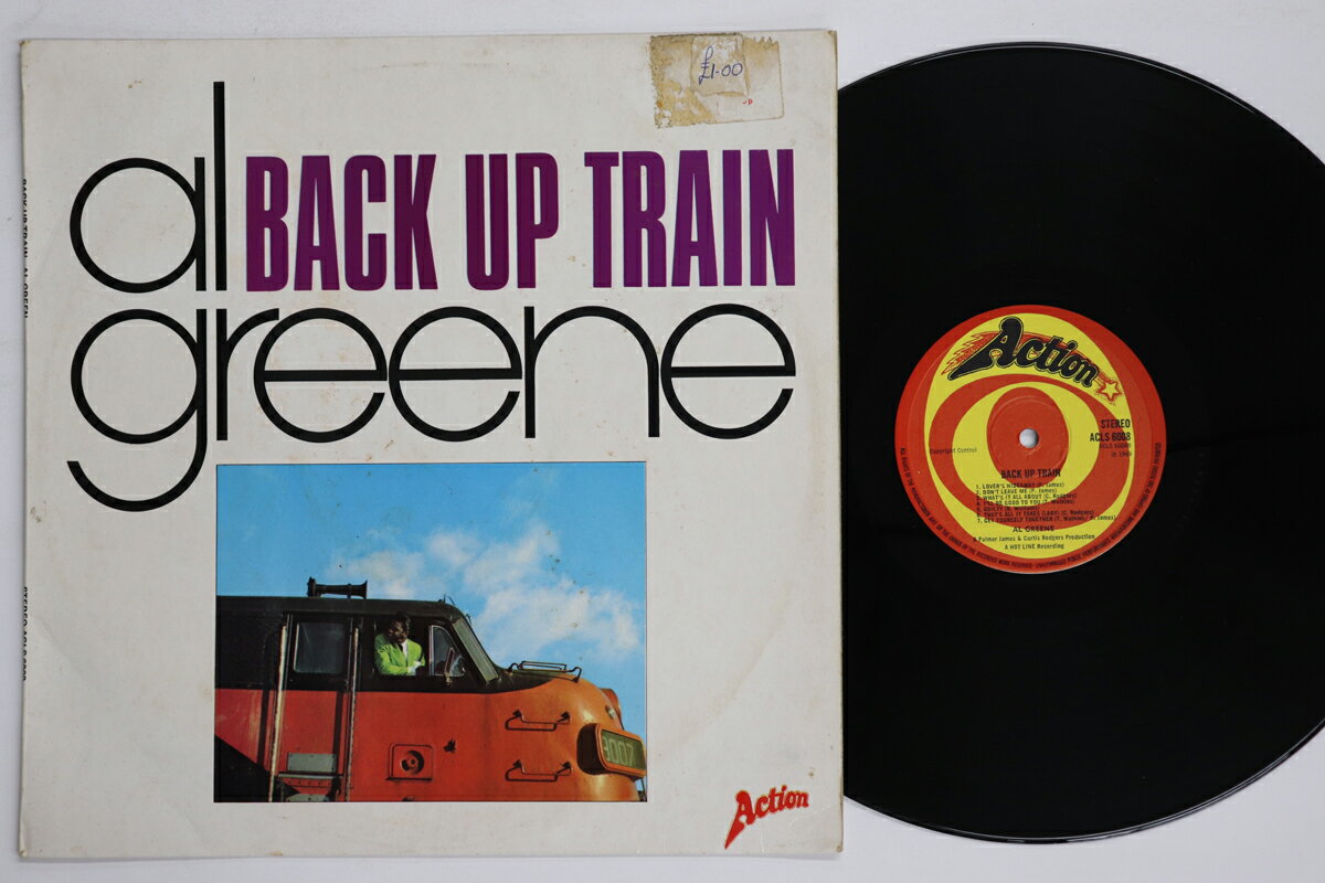 【中古】英LP Al Greene Back Up Train ACLS6008 ACTION /00260