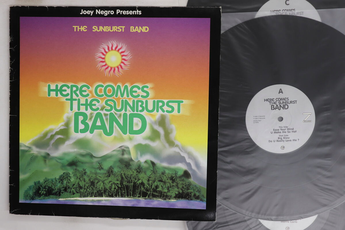 【中古】3LP Joey Negro, Sunburst Band Here Comes The Sunburst Band ZEDDLP001 Z UK Vinyl /00780