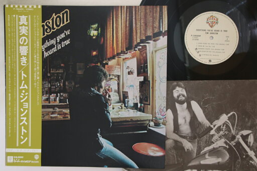 【中古】LP Tom Johnston Everything Youve Heard Is P10668W WARNER BROS Japan Vinyl プロモ /00260 【中古】LP Tom Johnston Everything Youve Heard Is P10668W WARNER BROS Japan Vinyl プロモ /00260