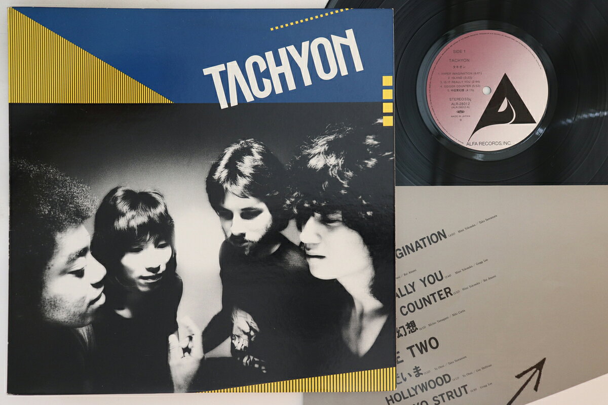 【中古】LP Tachyon Tachyon ALR28012 ALFA /00260