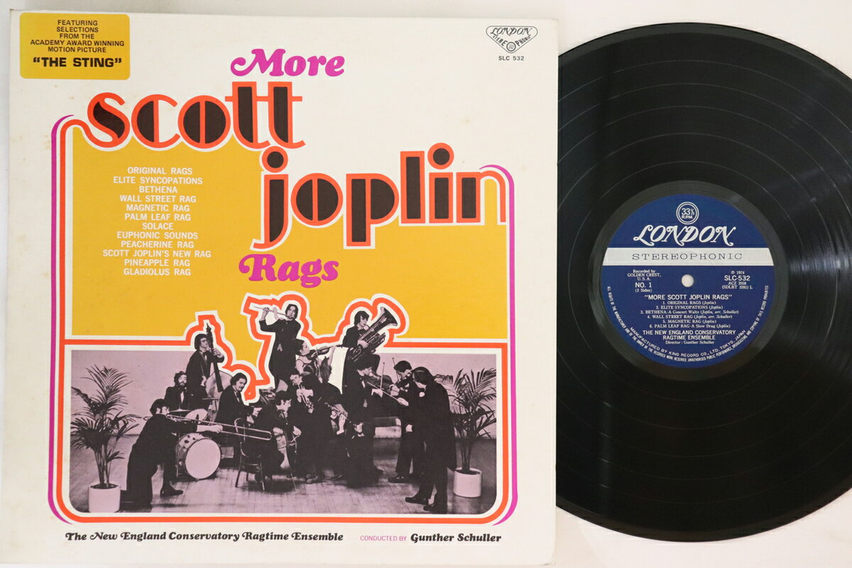 ・アーティスト New England Conservatory Ragtime Ensemble ・タイトル More Scott Joplin Rags ・レーベル・型番 LONDON SLC532 ・フォーマット LPレコード ・コンディション(盤) 良い (VG+) ・コンディション(ジャケット) 良い (VG+) ・コンディション(帯) オビなし ・特記事項 【カバー汚れ】【盤に目立った跡】 実際に発送される商品の画像です 【ご購入前に必ずご確認ください】 ・本店サイト(www.recordcity.jp)とは価格、送料が違います ・本店サイト、その他支店のオーダーとは同梱発送できません ・注文確定後に別の注文を頂いた場合、注文同士の同梱は致しかねます。 ・別倉庫から発送しているため、店頭受け渡しは対応しておりません ・一部商品は他の通販サイトでも販売しているため、ご注文のタイミングによっては商品のご用意ができない場合がございます。 ・土日祝日はお休みです 金曜・祝前日9時以降のご連絡またはご入金は、返答または発送が週明け・祝日明けに順次対応となります。 ・ご購入後のキャンセル不可 ご購入後のキャンセルはいかなる理由においてもお受けできません。ご了承の上、ご購入くださいませ。 ・日本郵便(ゆうパック/ゆうメール)によるお届けになります。 ・中古品であることをご理解ください 当ストアでは中古商品を主に販売しております。中古品であることをご理解の上ご購入ください。また、一部商品はRecordCityオンラインストアで試聴可能です。 ・返品について お客様のご都合による返品は一切承っておりません。 表記の内容と実際の商品に相違がある場合、また針飛び等で返品・返金をご希望される場合は、商品の到着後1週間以内にご連絡ください。商品の返送をこちらで確認後、キャンセル・返金を行います。 コンディションVG以下の商品は返品できません。プレイに影響のない表面のこすれ傷、プレス起因のノイズ盤は返品の対象外です。 【コンディション表記】 ・ほぼ新品(M-)(Like New) 完全な新品。未使用。当店ではほぼ使用しません ・非常に良い(EX)(Excellent) 中古盤として美品な状態。わずかな経年を感じるものの傷みを感じさせない、当店基準で最高の状態 ・良い(VG+)(Very Good Plus) 丁寧に扱われた中古品で、軽い使用感がみられる。 ・可(VG)(Acceptable) 使い込まれた中古品で、「良い」よりもさらに使用感がみられる。 ・悪い(VG-)(Bad) 状態が悪いアイテム。使用の保障はなく、再生不可、針飛び、目立つノイズがあるかもしれない。状態によるクレーム不可。返品不可。 ・非常に悪い(G)(Very Bad) 「悪い」よりさらに状態が悪いアイテム。使用の保障はなく、再生不可、針飛び、目立つノイズがあるかもしれない。状態によるクレーム不可。返品不可。 ・ジャンク(Fair)(Junk/Fair) 割れている、反っている、水ダメージがある、カビ、ジャケットが分離している、ひどい書き込み、ひどい擦れなど最低の状態。使用の保障はなく、再生不可、針飛び、目立つノイズがあるかもしれない。状態によるクレーム不可。返品不可。 ・ジャンク(Poor)(Junk/Poor) 割れている、反っている、水ダメージがある、カビ、ジャケットが分離している、ひどい書き込み、ひどい擦れなど最低の状態。使用の保障はなく、再生不可、針飛び、目立つノイズがあるかもしれない。状態によるクレーム不可。返品不可。