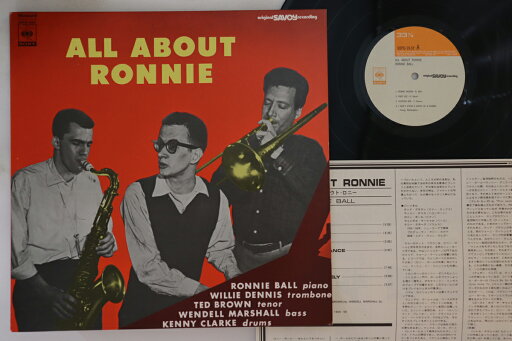 【中古】LP Ronnie Ball All About Ronnie SOPU19SY CBS SONY /00260 【中古】LP Ronnie Ball All About Ronnie SOPU19SY CBS SONY /00260