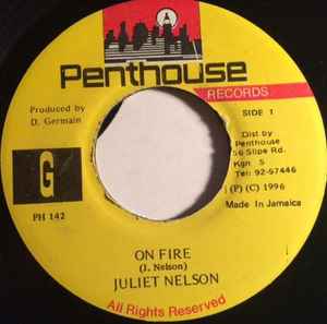Artist Name: B - 【中古】ジャマイカ7” Juliet Nelson On Fire PH142 Penthouse Records /00080