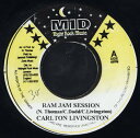 【中古】ジャマイカ7” Carlton Livingston Ram Jam Session NONE Midnight Rock /00080