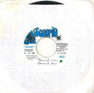 【中古】ジャマイカ7” General Trees Peanut Man NONE BLACK SCORPIO /00080 【中古】ジャマイカ7” General Trees Peanut Man NONE BLACK SCORPIO /00080