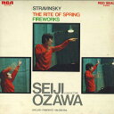 【中古】LP 小沢征爾 ストラヴィンスキー : 舞踊音楽「春の祭典」 / 花火 SRA2504 RCA /00400