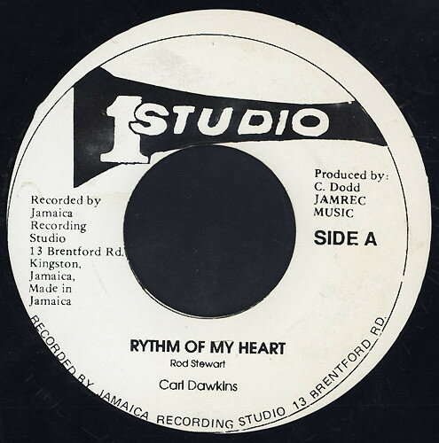 【中古】ジャマイカ7” Carl Dawkins Rhythm Of My Heart NONE Studio One /00080 【中古】ジャマイカ7” Carl Dawkins Rhythm Of My Heart NONE Studio One /00080