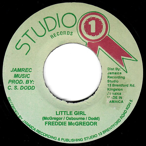 【中古】ジャマイカ7” Freddie McGregor Little Girl NONE Studio One /00080