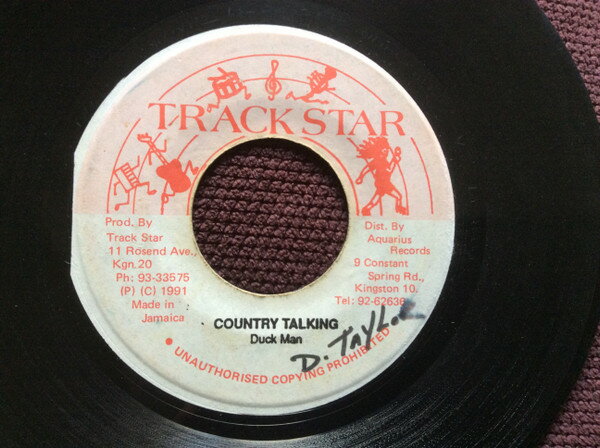 【中古】ジャマイカ7” Duckman Country Talking 337 Track Star /00080