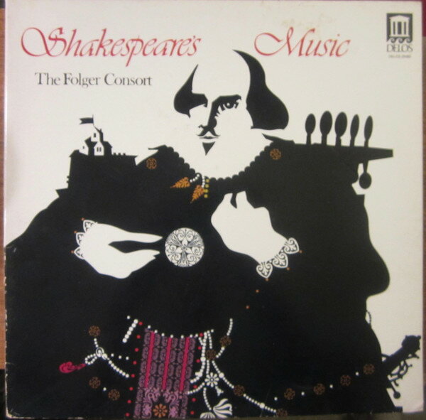 【中古】米LP Folger Consort Shakespeares Music DEL25460 Delos /00260