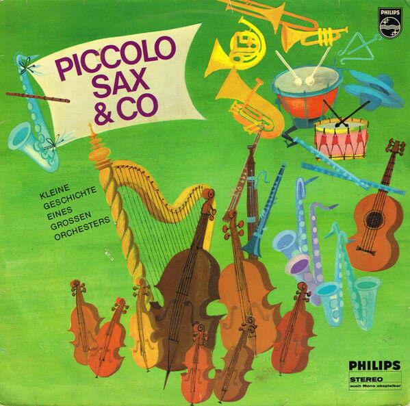 【中古】独LP Andre Popp Piccolo Sax & Co (Kleine Geschichte Eines Grosen Or 841802QSY Philips /00260