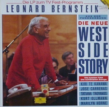 【中古】独LP Leonard Bernstein / Kiri Te Ka West Side Story - Die Besten Titel - Die Schonsten 4159631 Deutsche Grammophon /00260