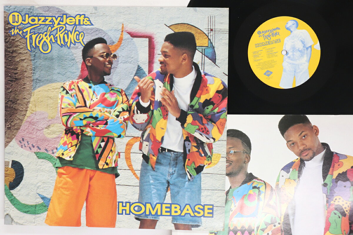 LP Dj Jazzy Jeff &amp; The Fresh Prin Homebase 13921J JIVE /00260