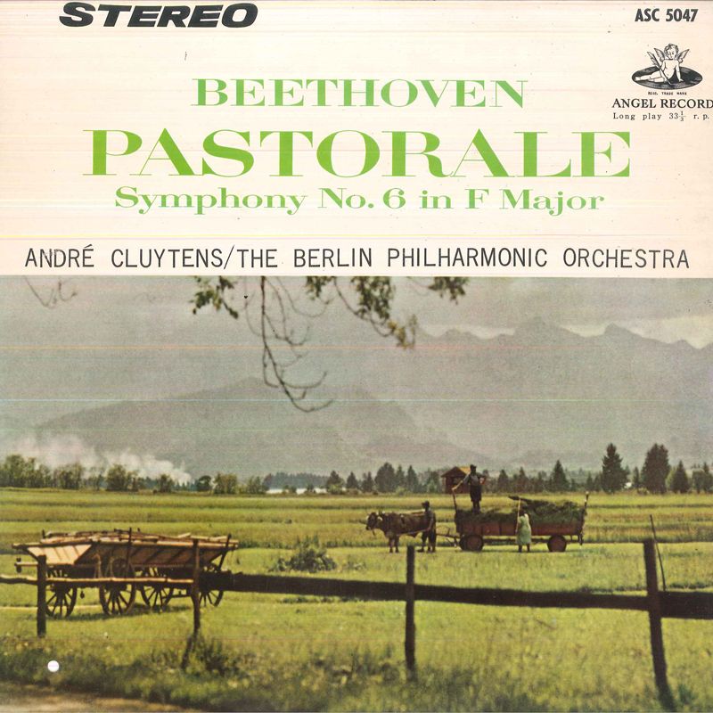 【中古】LP アンドレ・クリュイタンス, ベル ベートーヴェン: 交響曲第6番 ヘ長調 田園 作品68 ASC5047 ANGEL recordcity-11266255 RECORD CITY 楽天市場店 パッケージ画像