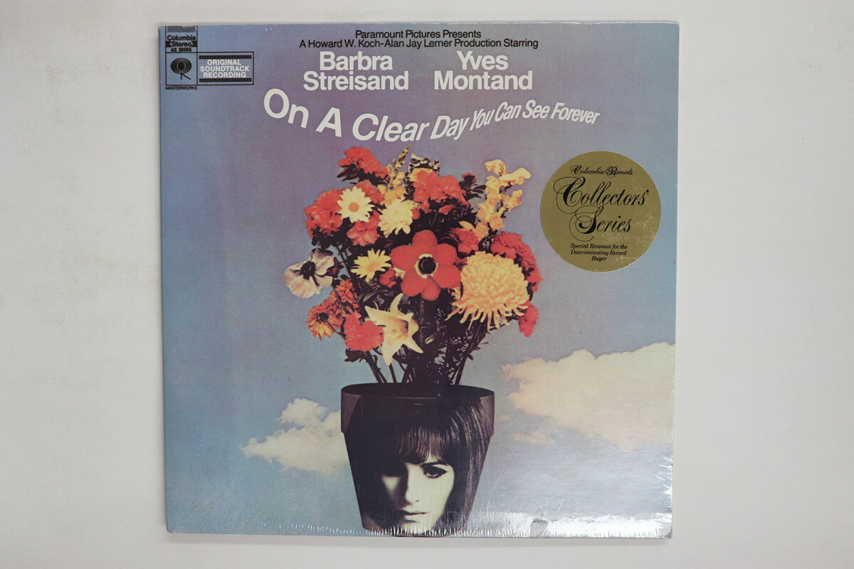 LP Barbra Streisand, Yves Montand On A Clear Day You Can See Forever AS30086 COLUMBIA MASTERWORK 未開封 /00400