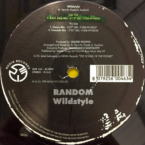 ・アーティスト Random ・タイトル Wildstyle ・レーベル・型番 GFB Records GFB164 ・フォーマット 12インチレコード ・コンディション(盤) 非常に良い(EX) ・コンディション(ジャケット) プレインカバー（元ジャケット／カバー無し） ・コンディション(帯) オビなし ・特記事項 サンプル画像です。実際の商品の画像ではありません 商品写真はバーコード/カタログ番号に対応したサンプル画像ですので、お送りする商品の画像ではありません。帯やライナーなどの付属品は、特記事項に記載されている場合のみ含まれます。プロモやカラーレコードなどの仕様についても、該当する場合のみ特記事項に記載しています。 【ご購入前に必ずご確認ください】 ・本店サイト(www.recordcity.jp)とは価格、送料が違います ・本店サイト、その他支店のオーダーとは同梱発送できません ・注文確定後に別の注文を頂いた場合、注文同士の同梱は致しかねます。 ・別倉庫から発送しているため、店頭受け渡しは対応しておりません ・一部商品は他の通販サイトでも販売しているため、ご注文のタイミングによっては商品のご用意ができない場合がございます。 ・土日祝日はお休みです 金曜・祝前日9時以降のご連絡またはご入金は、返答または発送が週明け・祝日明けに順次対応となります。 ・ご購入後のキャンセル不可 ご購入後のキャンセルはいかなる理由においてもお受けできません。ご了承の上、ご購入くださいませ。 ・日本郵便(ゆうパック/ゆうメール)によるお届けになります。 ・中古品であることをご理解ください 当ストアでは中古商品を主に販売しております。中古品であることをご理解の上ご購入ください。また、一部商品はRecordCityオンラインストアで試聴可能です。 ・返品について お客様のご都合による返品は一切承っておりません。 表記の内容と実際の商品に相違がある場合、また針飛び等で返品・返金をご希望される場合は、商品の到着後1週間以内にご連絡ください。商品の返送をこちらで確認後、キャンセル・返金を行います。 コンディションVG以下の商品は返品できません。プレイに影響のない表面のこすれ傷、プレス起因のノイズ盤は返品の対象外です。 【コンディション表記】 ・ほぼ新品(M-)(Like New) 完全な新品。未使用。当店ではほぼ使用しません ・非常に良い(EX)(Excellent) 中古盤として美品な状態。わずかな経年を感じるものの傷みを感じさせない、当店基準で最高の状態 ・良い(VG+)(Very Good Plus) 丁寧に扱われた中古品で、軽い使用感がみられる。 ・可(VG)(Acceptable) 使い込まれた中古品で、「良い」よりもさらに使用感がみられる。 ・悪い(VG-)(Bad) 状態が悪いアイテム。使用の保障はなく、再生不可、針飛び、目立つノイズがあるかもしれない。状態によるクレーム不可。返品不可。 ・非常に悪い(G)(Very Bad) 「悪い」よりさらに状態が悪いアイテム。使用の保障はなく、再生不可、針飛び、目立つノイズがあるかもしれない。状態によるクレーム不可。返品不可。 ・ジャンク(Fair)(Junk/Fair) 割れている、反っている、水ダメージがある、カビ、ジャケットが分離している、ひどい書き込み、ひどい擦れなど最低の状態。使用の保障はなく、再生不可、針飛び、目立つノイズがあるかもしれない。状態によるクレーム不可。返品不可。 ・ジャンク(Poor)(Junk/Poor) 割れている、反っている、水ダメージがある、カビ、ジャケットが分離している、ひどい書き込み、ひどい擦れなど最低の状態。使用の保障はなく、再生不可、針飛び、目立つノイズがあるかもしれない。状態によるクレーム不可。返品不可。